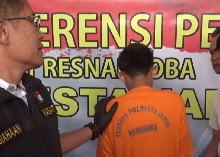 Tersangka Penyelundupan Narkoba Sabu Ke Lapas Kelas IIA Jambi Mengaku Diberi Upah Rp 2,5 Juta
