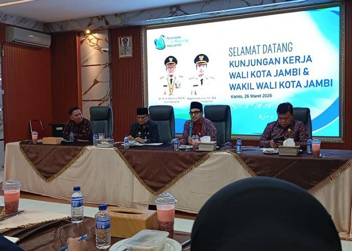 Kunker Ke Perumdam Tirta Mayang, Wali Kota Jambi Dorong Respon Cepat Terhadap Setiap Pengaduan Masyarakat