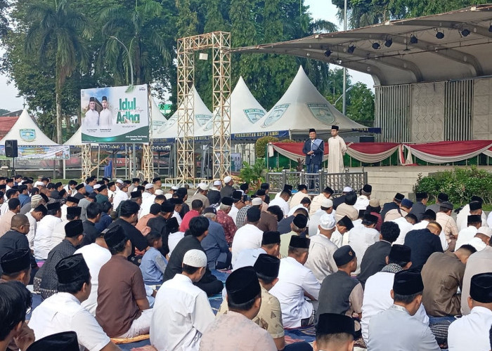 Salat Idul Adha, Wali Kota Jambi Doakan Jamaah Haji Pulang Selamat dan Jadi Haji Mabrur