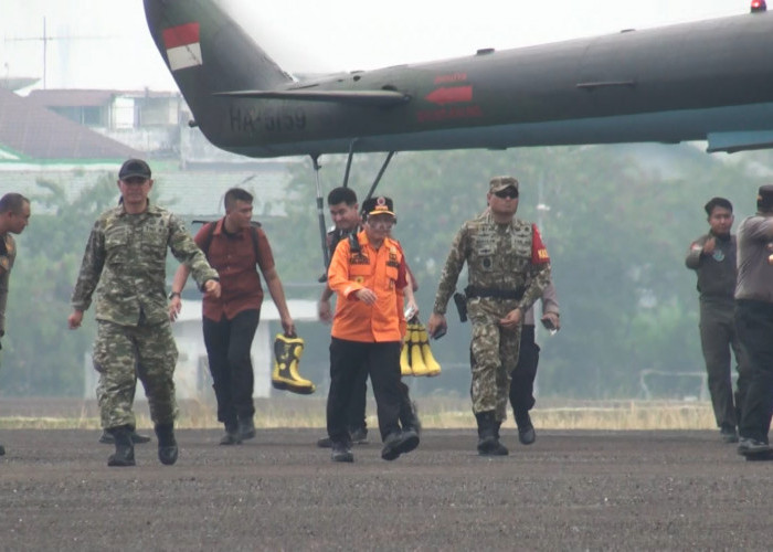 Al Haris Pastikan Seluruh Titik Karhutla di Jambi Kini Bisa Dijangkau Tim Satgas