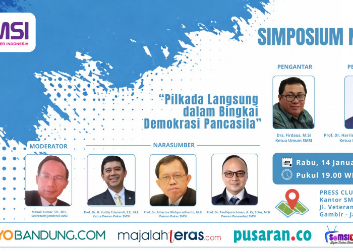 Simposium SMSI Tegaskan Pilkada Lewat DPRD sebagai Alternatif Demokrasi