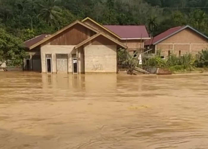 BPBD Sarolangun Catat 200 Rumah Sudah Terdampak Bencana Banjir Bandang