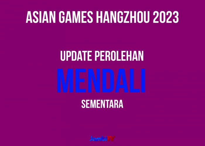 Update Perolehan Mendali Asian Games Hangzhou 20223, Indonesia berada pada peringkat 13