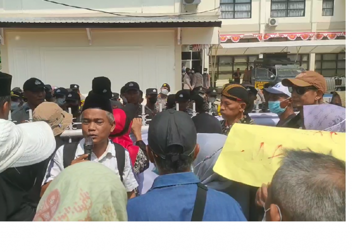 Polemik Zona Merah, Puluhan Warga Kembali Geruduk BPN Kota Jambi