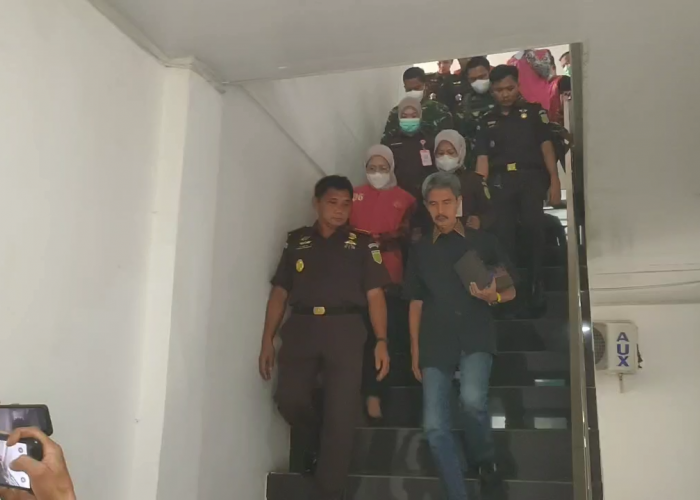 Dugaan Korupsi Di Bpprd Kota Jambi Nella CS Jalani Pemeriksaan Sebagai Tersangka