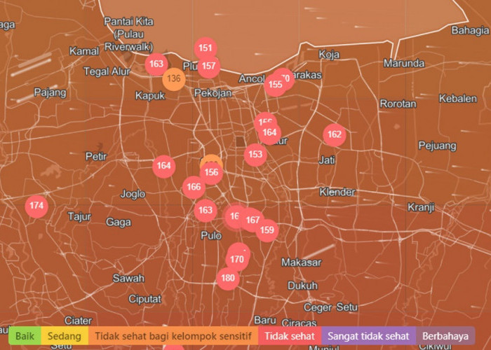 Ratusan Perusahaan Sumber Pencemaran Udara di Jabodetabek, 11 Perusahaan Sudah di Sanksi