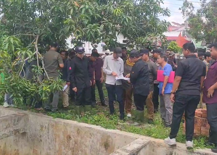 Pemkot Jambi Mulai Lakukan Pengukuran Pembangunan Kolam Retensi