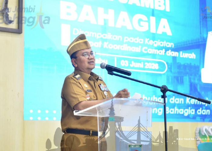 Pemkot Jambi Gelar Rakor Camat dan Lurah, Tekankan Masalah Persampahan