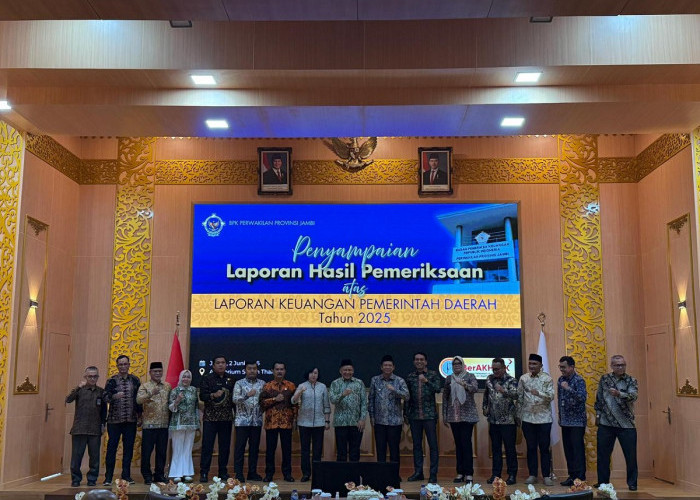 BPK Serahkan LHP LKPD 2025, Pemda di Jambi Diminta Tindak Lanjuti Temuan Keuangan