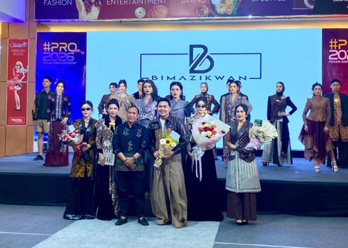 Delapan Tahun Berkarya, Bimazikwan Perkenalkan Batik Jambi Lewat Koleksi “Meramu Temu” di Event PRO 2026