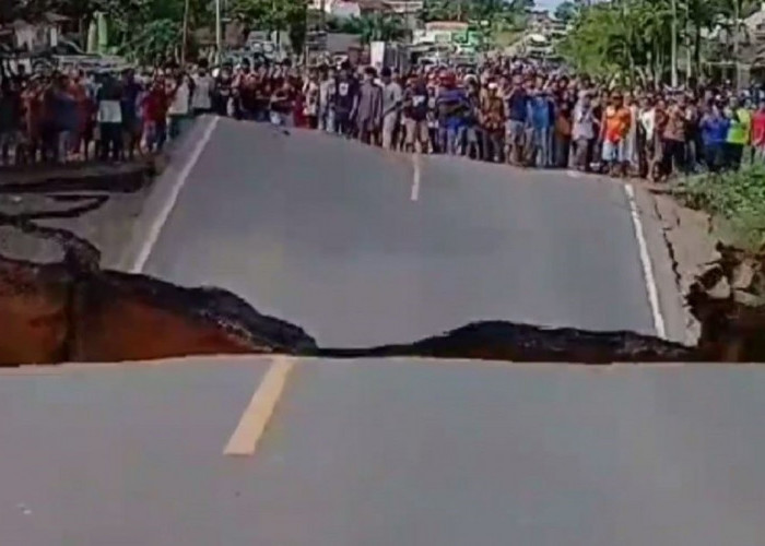 Jalan Jambi - Sumbar Putus Diterjang Banjir