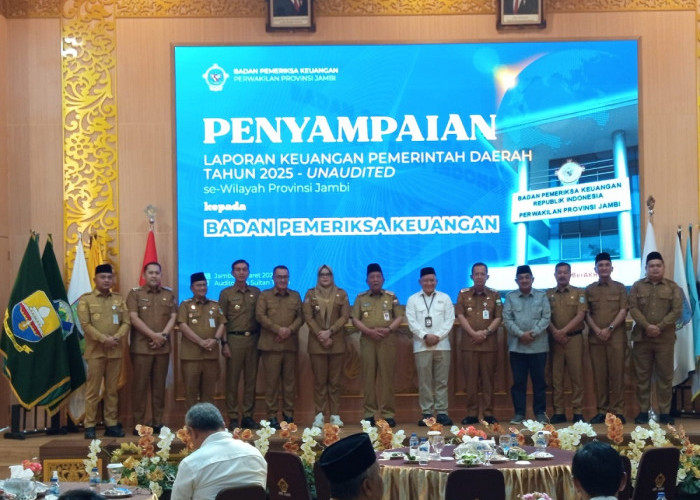 Pemkot Jambi Sampaikan LKPD Unaudited Tahun 2025