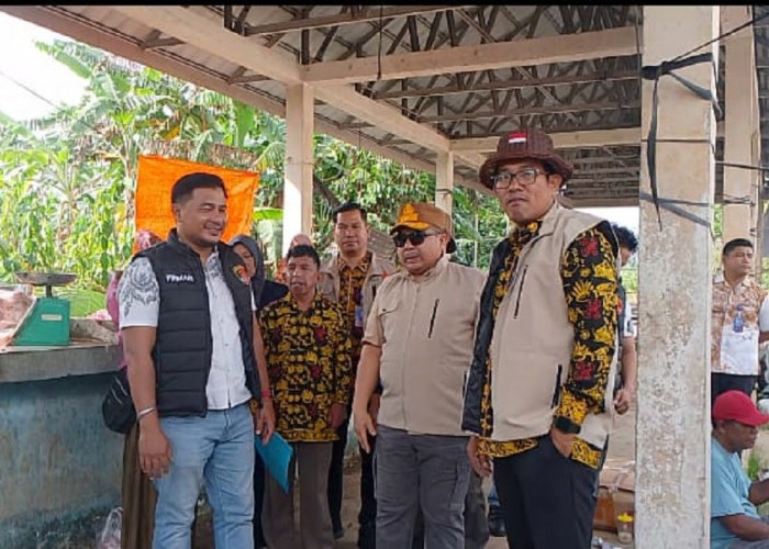 Jelang Ramadhan, Tim Satgas Pangan Tanjab Timur Pantau Harga Bahan Pokok di Pasar Tradisional