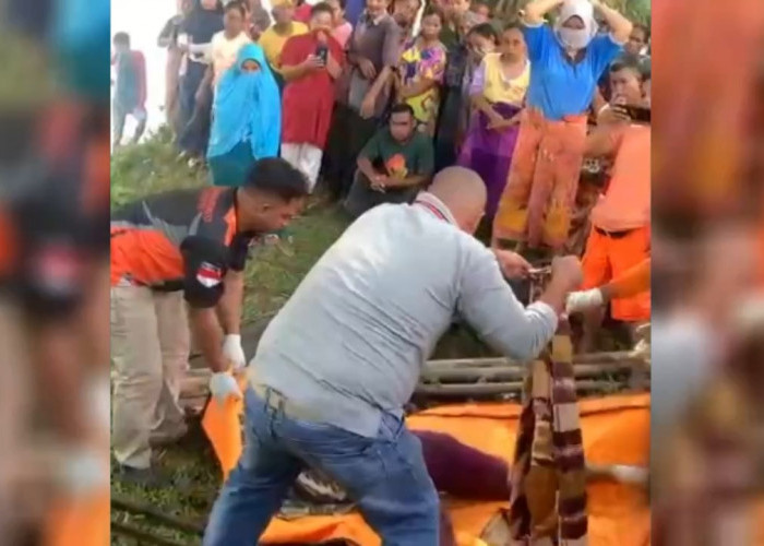 Hilang Saat Memancing, Warga Temukan Jasad Zubaidah Mengapung di Sungai Desa Napal Sisik
