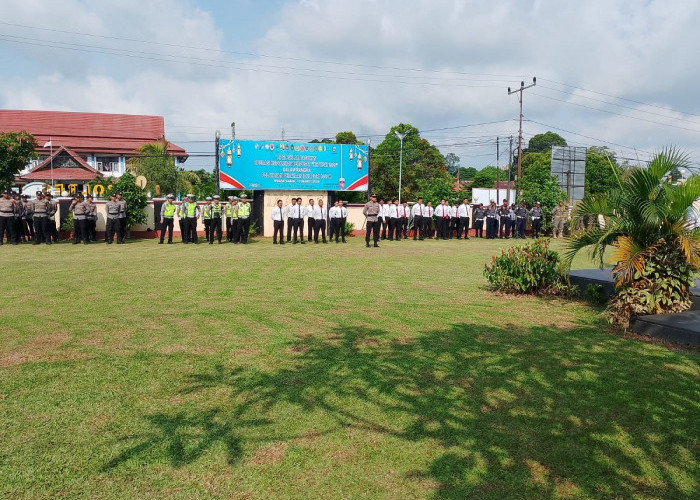 Polres Tanjung Jabung Timur Kerahkan 300 Personel dalam Operasi Ketupat 2026