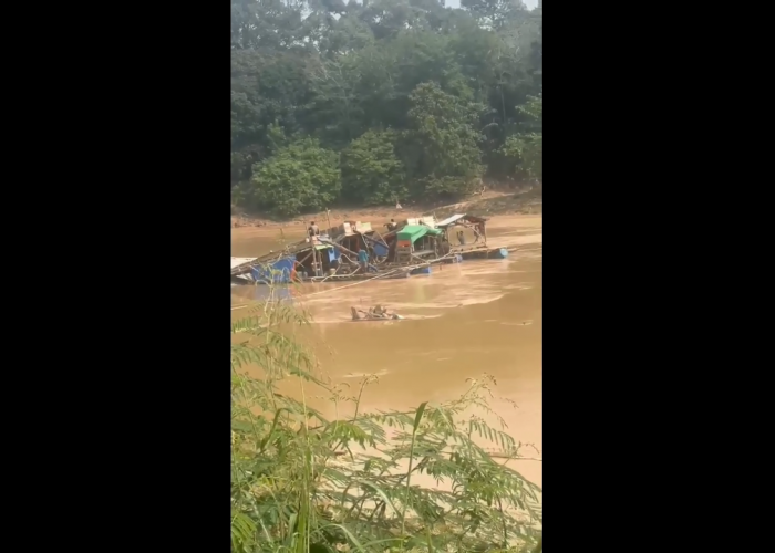 Sempat Viral di Medsos, Polres Sarolangun Turun Langsung Cek Lokasi PETI