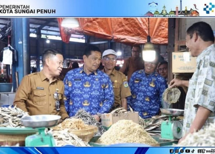 Wawako Azhar Hamzah Pastikan Pembangunan Pasar Sungai Penuh Sesuai Target