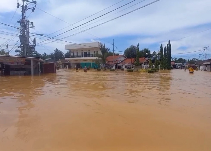 Pasca Banjir Bandang, Warga di Sejumlah Kecamatan Kabupaten Sarolangun Butuh Air Bersih  