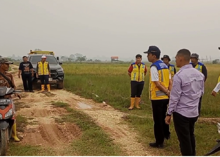 Ratusan Hektar Lahan Terdampak Kekeringan, Pemerintah Optimalkan Pompanisasi di Pasar Terusan