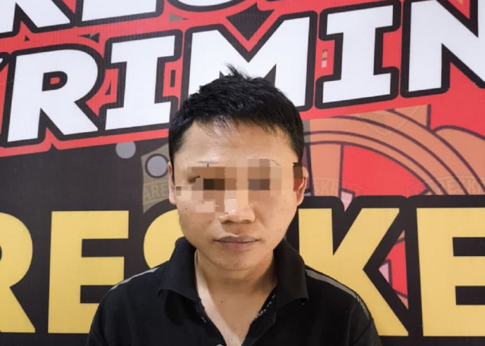 Jejak Darah Di TKP Jadi Petunjuk, Satreskrim Polres Kerinci Ringkus Pelaku Curanmor 