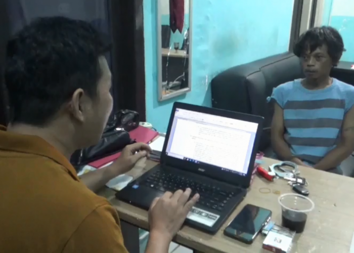 Residivis Dibekuk Saat Jual Motor di Rimbo Bujang 