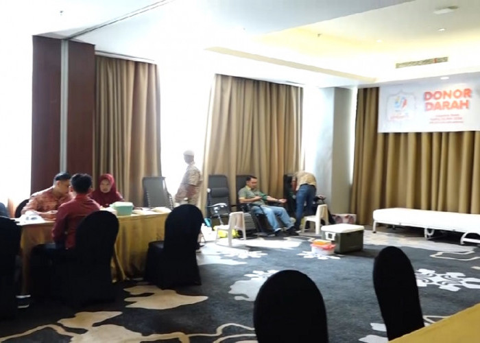 Peringati HUT Ke-11, Aston Hotel Jambi Gelar Donor Darah Bersama PMI