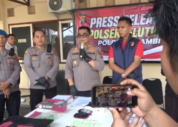 Residivis 14 Kali Keluar Masuk Penjara Ditangkap, Terlibat Kasus Pencurian dengan Kekerasan di Kota Jambi