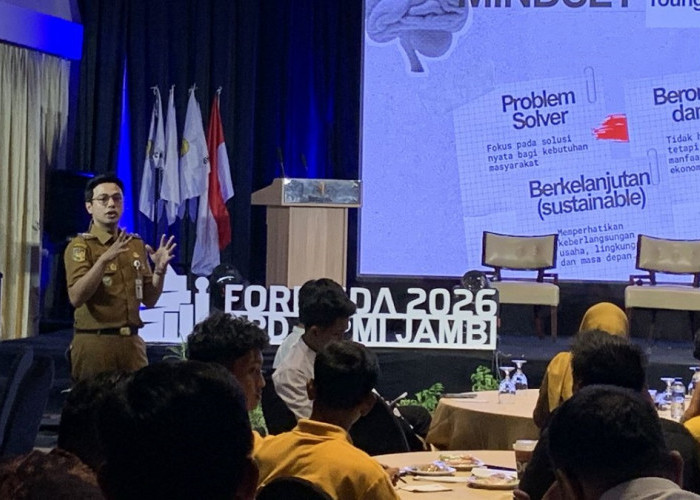 Jadi Pembicara di Forum Bisnis Daerah HIPMI, Wawako Diza Tekankan Pengusaha Muda yang Adaptif