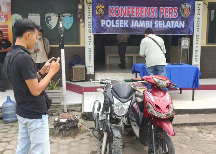Kasus Curanmor Polisi Tangkap Pelaku Spesialis Parkir Masjid Kota Jambi