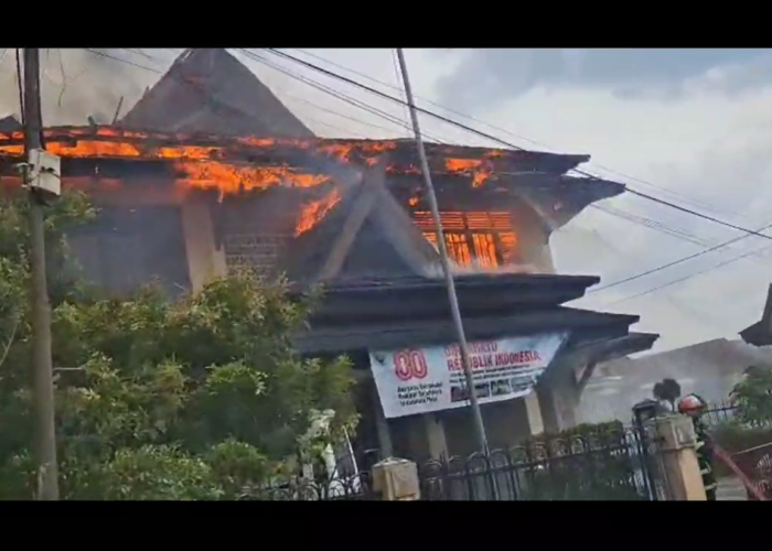 Kebakaran Kantor Dinas Pertanian Hanguskan Seluruh Gedung