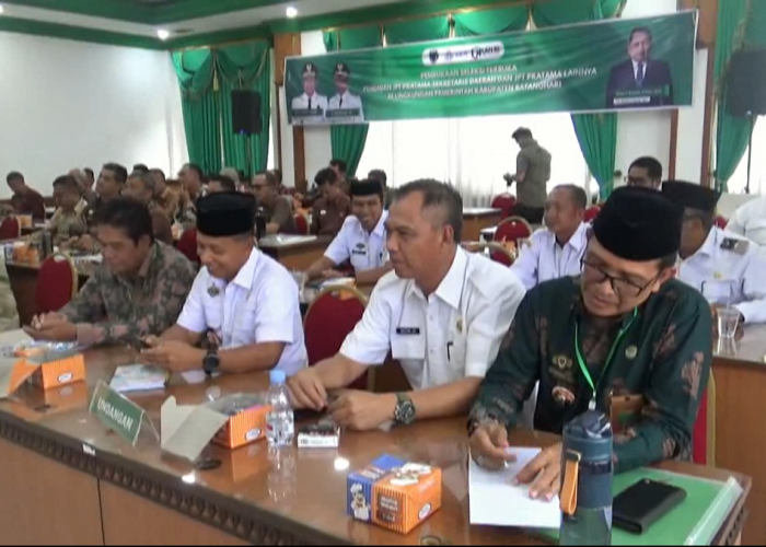Empat Peserta Calon Sekda di Batang Hari Dinyatakan Lolos ke Tahap Selanjutnya