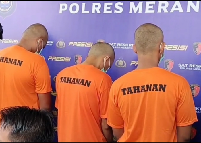 Enam Jam Usai Merampok, Tiga Perampok Bersenpi di Merangin Langsung Dibekuk Polisi