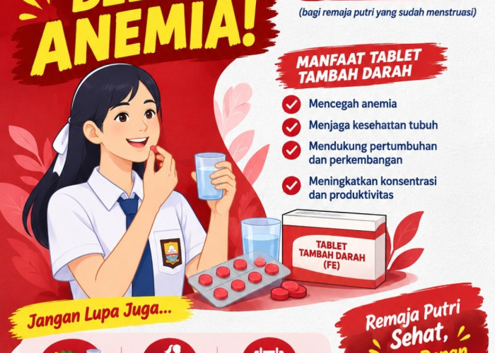 Dinkes Provinsi Jambi Ajak Remaja Putri Cegah Anemia Dengan Tablet Tambah Darah
