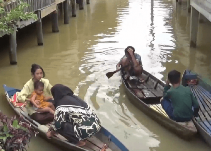 Sungai Batanghari Meluap, 150 Rumah Warga Tahtul Yaman Terdampak Banjir