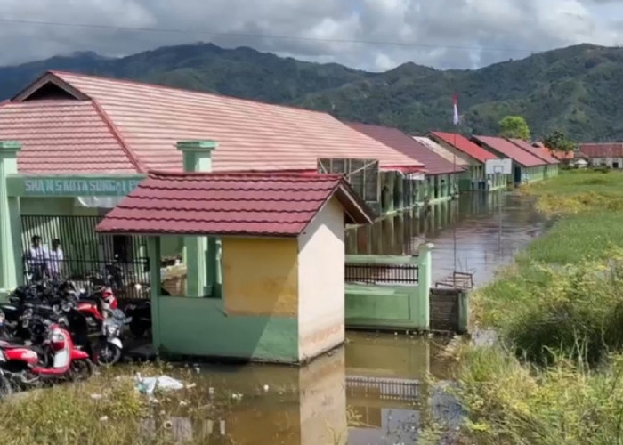 Banjir Terjang Sungai Penuh, Sejumlah Fasilitas Pendidikan Rusak dan Proses Belajar Terganggu