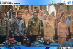 Wako Alfin Hadiri Pengukuhan Ketua dan Pengurus Dharma Wanita Persatuan Kota Sungai Penuh Masa Bakti 2024–2029