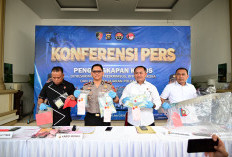 Polda Jambi Gelar Konferensi Pers Ungkap Ratusan Kasus Kriminal, Narkotika Dan Tindak Pidana Khusus Semester I