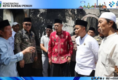 Pemkot Sungai Penuh Bergerak Cepat Bantu Warga Korban Kebakaran Koto Tinggi