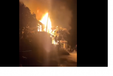 Kebakaran Hebat di Kerinci, 1 Rumah Warga Terbakar dan 2 Orang Luka Bakar