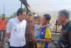 Wabup Junaidi Gerak Cepat: Korban Kebakaran di Muaro Jambi Segera Dapat Rumah Baru