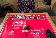 Satresnarkoba Polres Muaro Jambi Bongkar Peredaran 48 Gram Sabu di Nyogan, 2 Orang Ditangkap