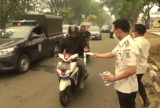 ISPU Kota Jambi Capai 266, Pemkot Bagikan 25 Ribu Masker