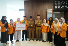 Wawako Diza Lepas Tim PPK Ormawa Unja