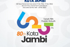 Pemerintah Kota Jambi Resmi Luncurkan Logo Hari Jadi ke-625 Tanah Pilih Pusako Batuah dan HUT Pemkot ke-80
