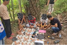 Tim Opsnal Satres Narkoba Polres Tebo Bekuk Tiga Pengedar, Sabu 39,10 Gram Diamankan