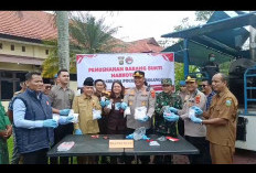 Berantas Narkoba, Ribuan Gram Sabu dan Ratusan Ekstasi Dimusnahkan