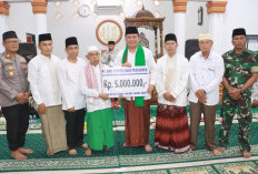 Pemkab Tanjab Barat Gelar Safari Ramadan di Desa Rantau Badak Lamo, Muara Papalik