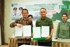 Tugu Biduk Resmi Diserahkan Ke Bupati, Jadi Icon dan Destinasi Wisata Baru di  Kabupaten Sarolangun