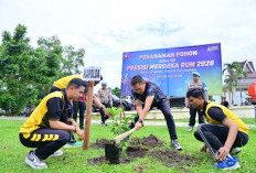 Ditpolairud Polda Jambi dan Polres Tanjab Barat Tanam 2.000 Mangrove serta Tebar 2.000 Bibit Ikan