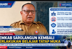 Pemkab Sarolangun Kembali Berlakukan Belajar Tatap Muka Dengan Tetap Perhatikan Prokes